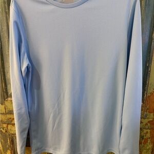 Mizuno Performance Light Blue Long Sleeve Shirt